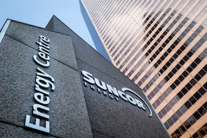 The Suncor Energy Centre picture in downtown Calgary, Alta., Friday, Sept. 16, 2022